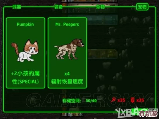 輻射避難所：全方位解析最強寵物伙伴-助力生存挑戰(zhàn)的最佳選擇！