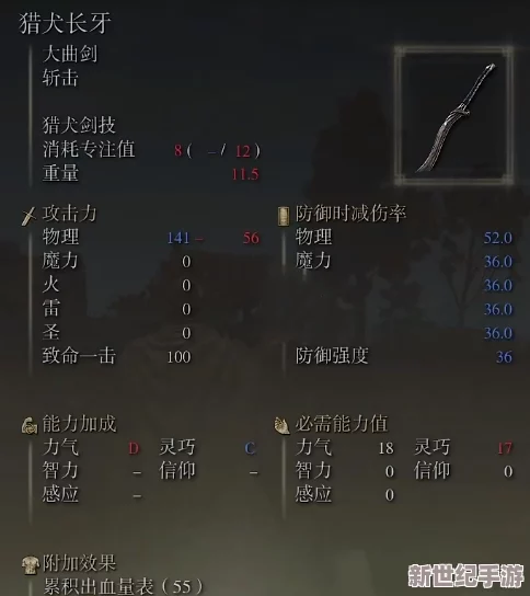 探索艾爾登法環(huán)中的戰(zhàn)斗巔峰：犬牙匕首與大劍威力對決-誰才是戰(zhàn)場上的終極霸主