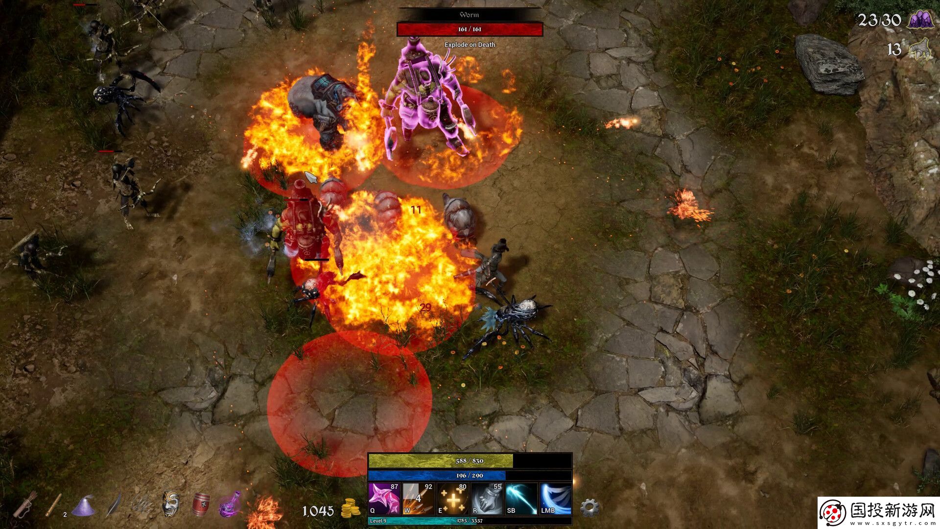 類暗黑快節(jié)奏俯視角動作游戲法術(shù)塑造者現(xiàn)已在Steam推出試玩Demo