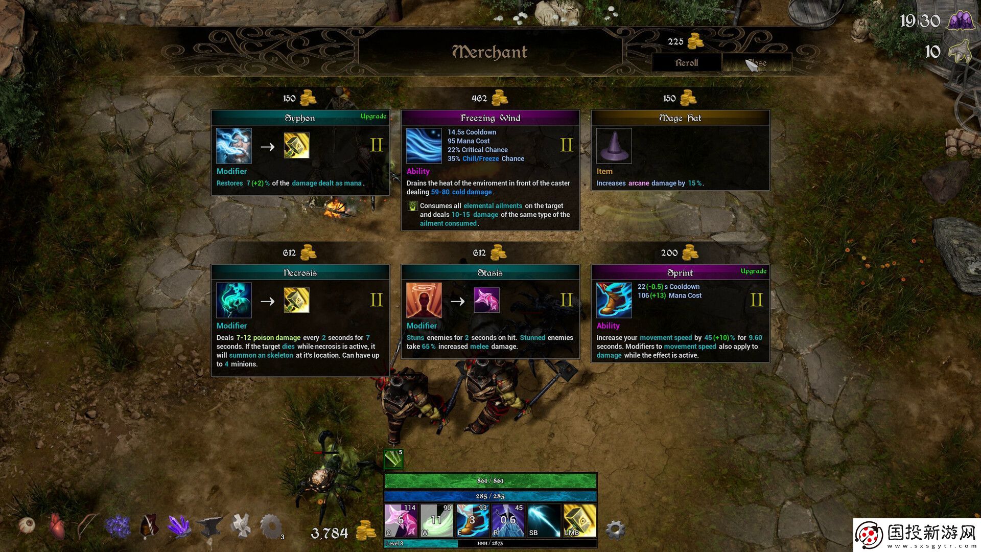 類暗黑快節(jié)奏俯視角動作游戲法術(shù)塑造者現(xiàn)已在Steam推出試玩Demo