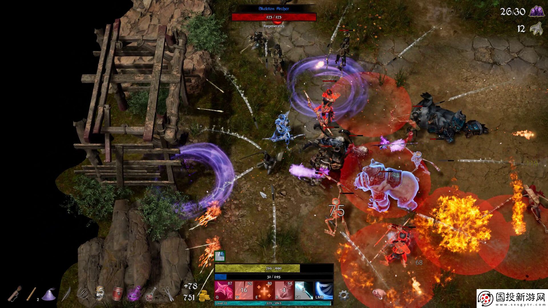 類暗黑快節(jié)奏俯視角動(dòng)作游戲法術(shù)塑造者現(xiàn)已在Steam推出試玩Demo