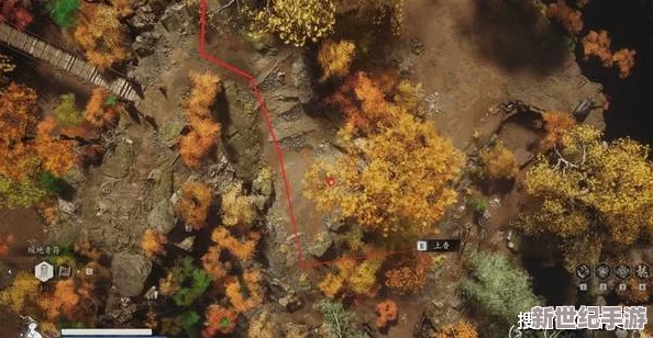 探尋黑神話悟空：碎石臺谷壑深處-尋覓打坐蒲團靜謐之地