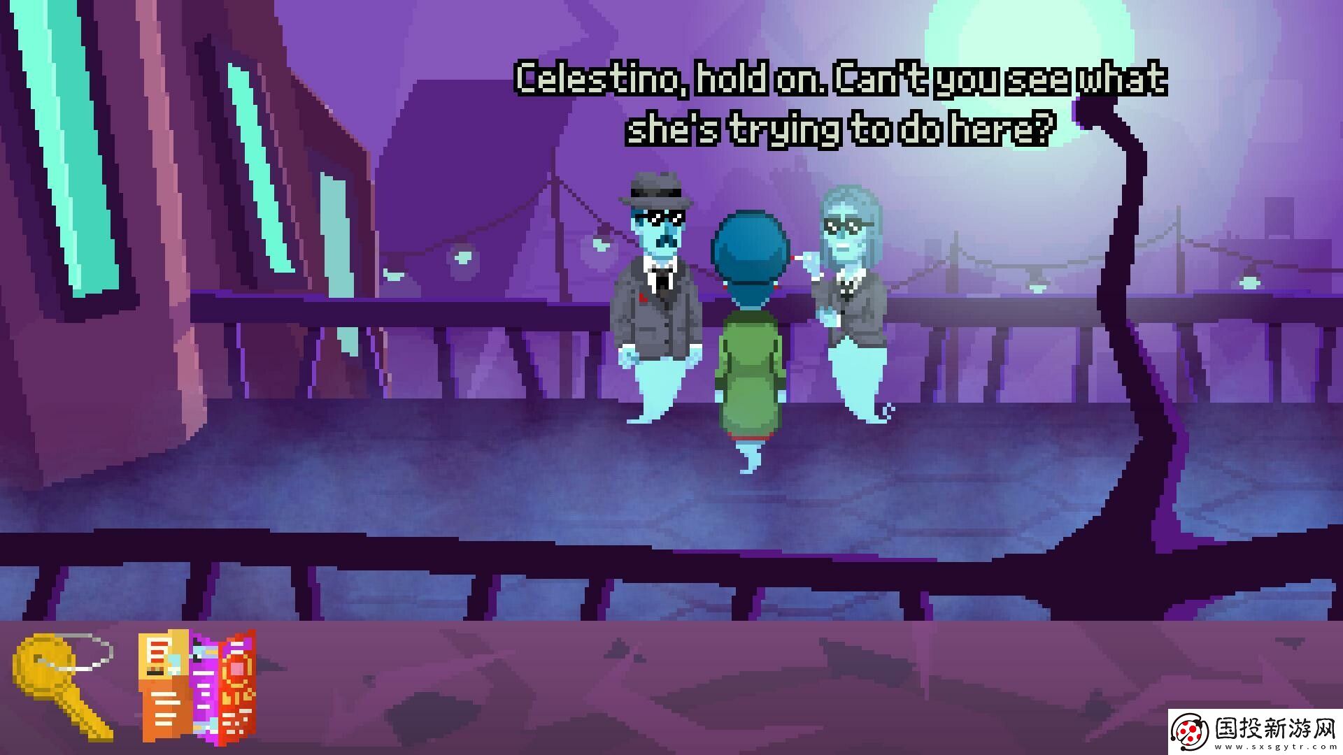 像素風(fēng)喜劇冒險(xiǎn)游戲來生的陰影現(xiàn)已在Steam平臺(tái)推出試玩Demo